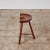Teak Tripod Milking Stool For Sale In Los Angeles - Image 6 of 12