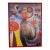 1980s Netherlands Print Poster of Joan Miro Work, Framed For Sale