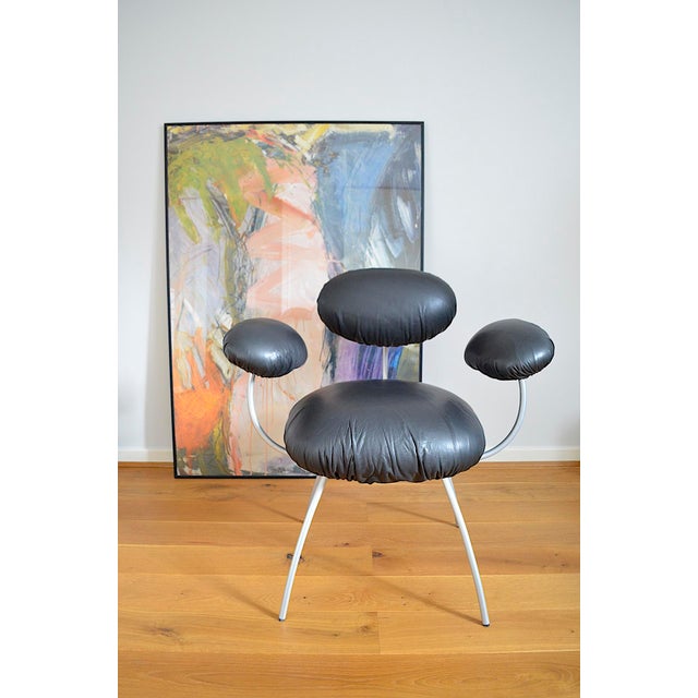 Ligne Roset Postmodern Saint James Armchair from Jean Nouvel, 1990s For Sale - Image 4 of 16