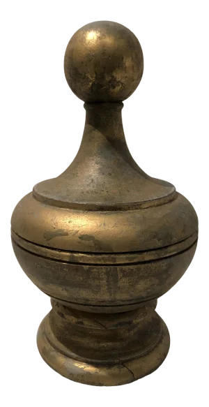 Vintage Decorative Gold Finial