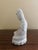 Mid 20th Century Blanc De Chine Porcelain Seated Kwan Yin Figure For Sale - Image 10 of 11
