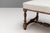 1920s Vintage French Stools in Walnut, 1920s, Set of 2 For Sale - Image 5 of 7