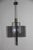 Metal Minimalist Italian Chandelier from Stilux, 1950s For Sale - Image 7 of 10