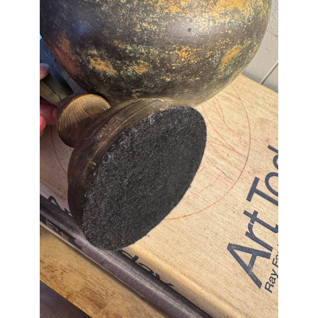 1970s Vintage Italian Tole Hyacinth Sculpture – Hand-Painted Pink Metal Botanical Decor, Hollywood Regency Style By For Sale - Image 5 of 12