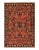 1970s Vintage Persian Hamadan Wool Rug - 3'3'' X 4'10'' For Sale - Image 4 of 4