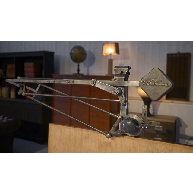 Unic Paris Architect Table by Lucien Sautereau, 1950s For Sale - Image 12 of 16