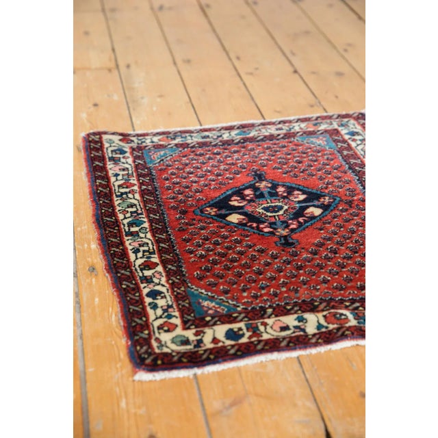 1940s Vintage Engelas Rug Mat- 1'11" X 2'4" For Sale - Image 5 of 9