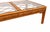 Vintage Split Bamboo & Rattan Glass Top Coffee Table | Coastal Hollywood Regency Woven Cane Style For Sale In Louisville - Image 6 of 10