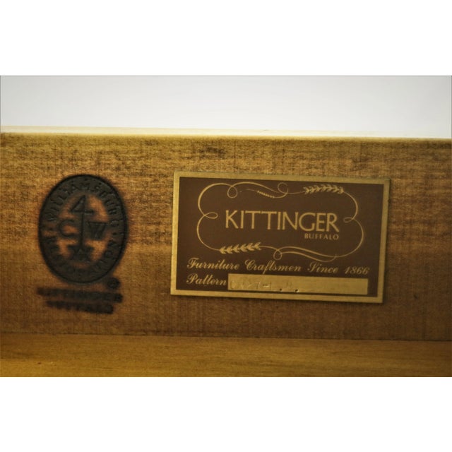 Kittinger Colonial Williamsburg Mahogany Pembroke Table For Sale - Image 11 of 12