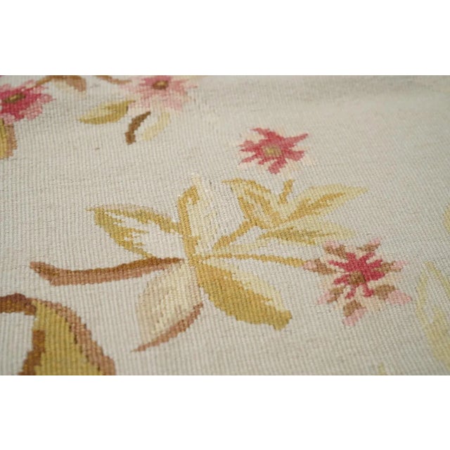 Textile Aubusson Rug 6' X 9' For Sale - Image 7 of 12