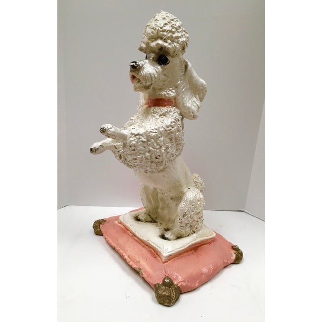 1950s Concrete Poodle Garden Statue Chairish
