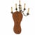 19th Century Wooden and Gilded Bronze Wall Sconces, Set of 2 For Sale - Image 6 of 9