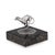 Vintage 20th Century English Silver Greyhound Statue on Granite Base, 1994 For Sale - Image 12 of 12