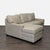 This Ethan Allen sectional offers spacious seating with a modern design. It features a left-facing chaise, clean lines,...
