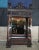Late 19th Century Pair Monumental Antique Italian Renaissance Figural Mahogany Bookcases Curio Cabinet For Sale - Image 5 of 12