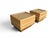 Pair of 1960s Scandinavian Modern Oak End Tables With Rattan Tops For Sale - Image 12 of 15