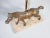 Metal Art Deco Bronze Horse Table Lamp For Sale - Image 7 of 9
