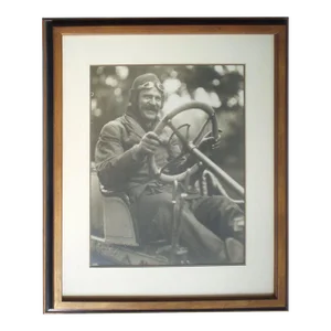 Early 20th Century Historic Early Race Car Photograph