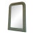 Large Antique French Louis Philippe Mirror – Green and Gold, Late 19th Century For Sale