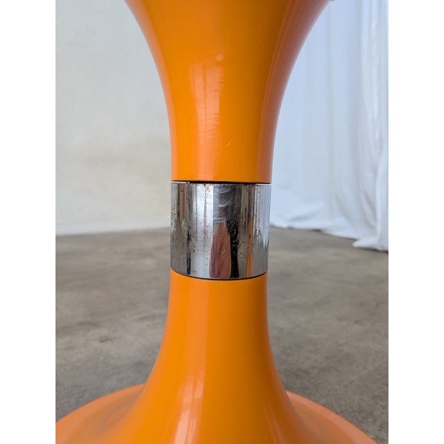 Plastic Vintage Mushroom Stool from Meblo, 1960s For Sale - Image 7 of 16