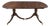 Vintage Harden Furniture Solid Cherry English Regency Duncan Phyfe Dining Table For Sale