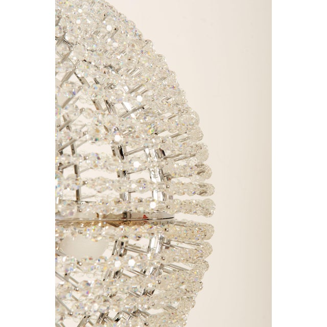 Mid-Century Modern Large Supernova Pendant Light from Bakalowits & Söhne, 1970s For Sale - Image 3 of 15