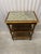 1920s Marble Top Side Table With Caned Shelves For Sale - Image 11 of 11