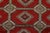 Bokhara Jaldar Rug 8’3” X 10’2” Red Wool Tribal Hand-Knotted Oriental Carpet For Sale - Image 9 of 14