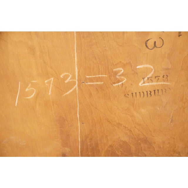 Pennsylvania House Independence Hall Collection Solid Maple Early American Traditional 34" Drop Front Secretary Desk 1573 For Sale - Image 14 of 16