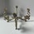A beautiful vintage 4 arm candelabra featuring beautiful swans and elegant curved detail. The candleholder comes apart...