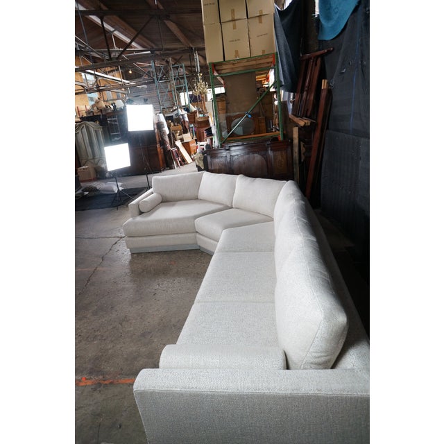 Langdon Plus Sectional II by Lazar Industries Modern Modular Sectional Sofa 159" For Sale - Image 14 of 18