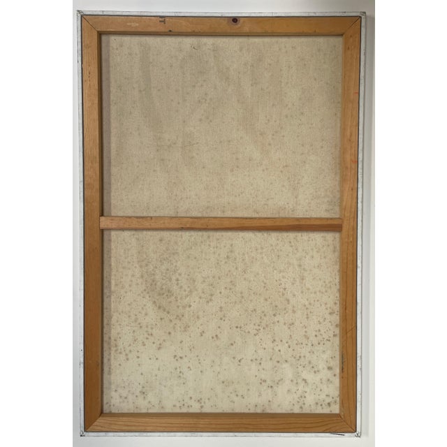 Wood 1970s Impressionistic Nude Color Study - Oil on Canvas by Hannah Dalbey #1 - For Sale - Image 7 of 7