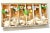 Czech Glass Flower Place Card Holders – Miniature Bouquets, Set of 6 For Sale - Image 10 of 12