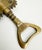 Late 20th Century Italian Brass Corkscrew, Unlacquered For Sale - Image 5 of 7
