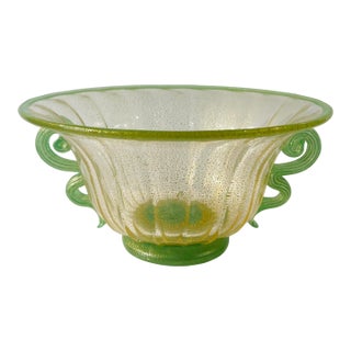 1970s Gambaro and Poggi Murano Style Bowl For Sale