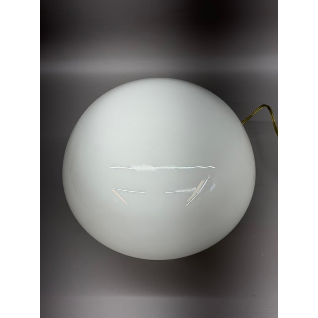 Metal Tsao Designs Chrome and Glass Mushroom Table Lamp, New Canaan For Sale - Image 7 of 13