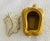 VIETRI Italian Vietri Small Yellow Pepper Serving Dish With Leaf Lid For Sale - Image 4 of 5