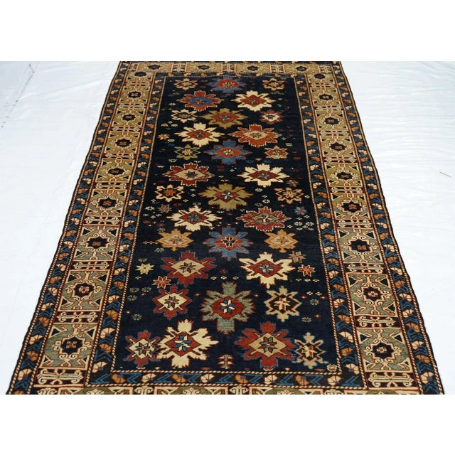 Antique Shirvan Rug 3'9'' x 7'1'' For Sale - Image 9 of 11