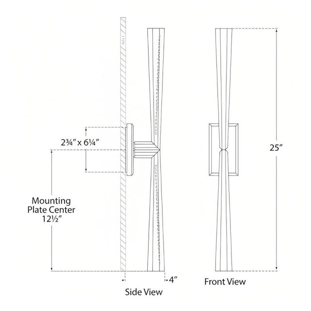 Visual Comfort Thomas O'Brien for Visual Comfort Signature Galahad Linear Sconce in Polished Nickel For Sale - Image 4 of 4