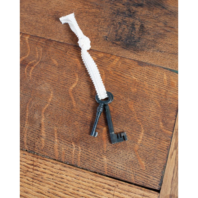 Pair of Italian Venetian Faux Marble Top Painted Cabinets For Sale - Image 14 of 18