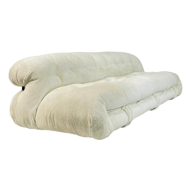 Iconinc Afra & Tobia Scarpa, Soriana Sofa for Cassina, Italy 1970's For Sale