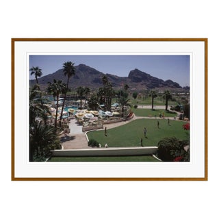 Contemporary Camelback Inn 1967 by Slim Aarons Brown Framed C-Print For Sale
