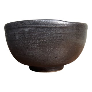 Handcrafted Minimalist Chawan Tea Bowl, 1960s For Sale