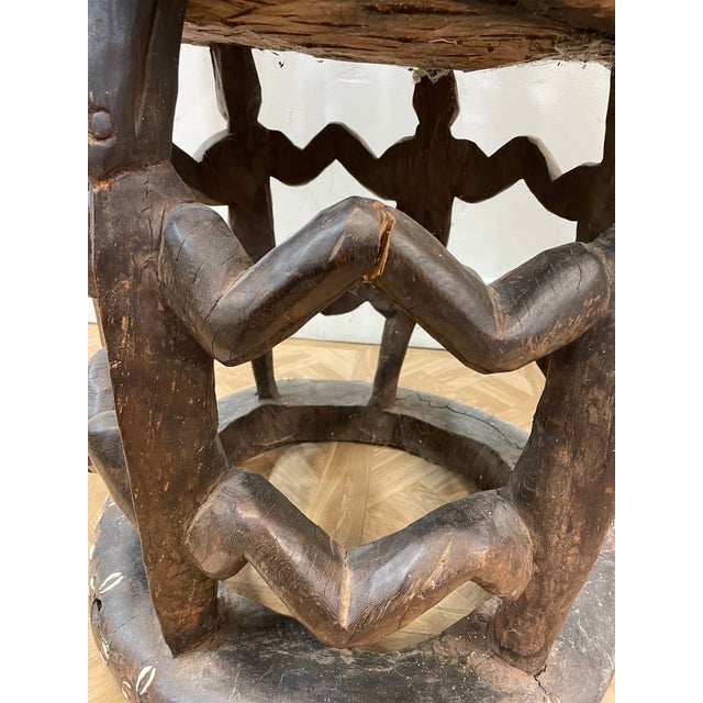 Late 18th Century Vintage Yoruba Throne Chair Chairish