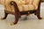 Versace Italian Upholstered Mahogany Chair For Sale - Image 10 of 14