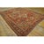 Persian 1880s Coral Classic Geometric Heriz Design Medallion Antique Persian Serapi Rug For Sale - Image 3 of 10