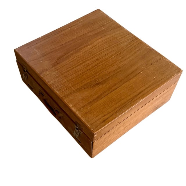 Very heavy stainless steel Good condition Elevate your dining table with this magnificent, vintage flatware set from the...