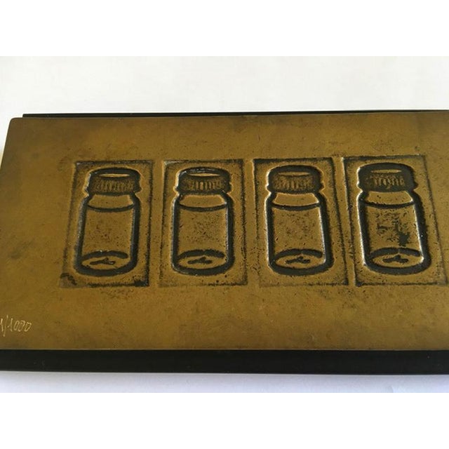 Tino Stefanoni, Pop Art Multiple: Bottles, Late 20th Century, Bronze For Sale - Image 18 of 18