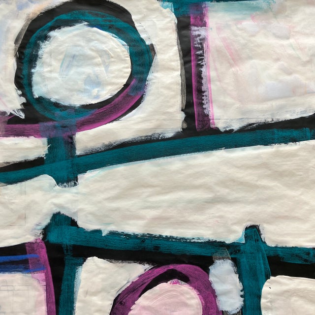 Abstract Contemporary Original Wayne Cunningham Abstract Painting For Sale - Image 3 of 6