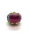 Bochic “Orient” Vintage Blue Sapphire, Ruby & Emerald Ring 18K Gold & Silver For Sale In New York - Image 6 of 12